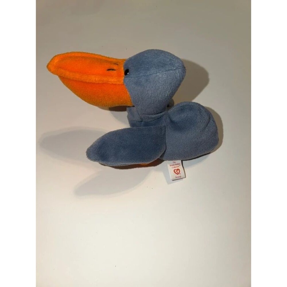 Scoop the pelican beanie baby